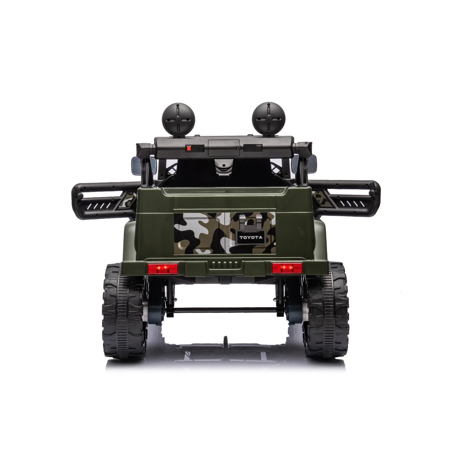 12V Licensed Toyota FJ Cruiser Kids Ride-On – Army Green Camouflage