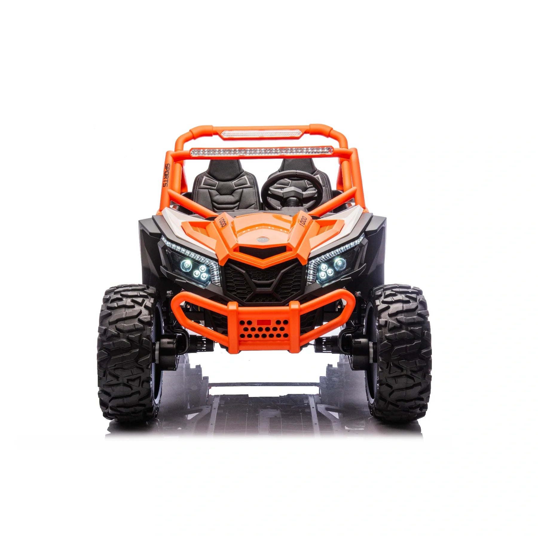 24V 14Ah ZForce RZR Turbo Orange Kids 4x4 Buggy – 1400W Electric King of UTVs Ride-On