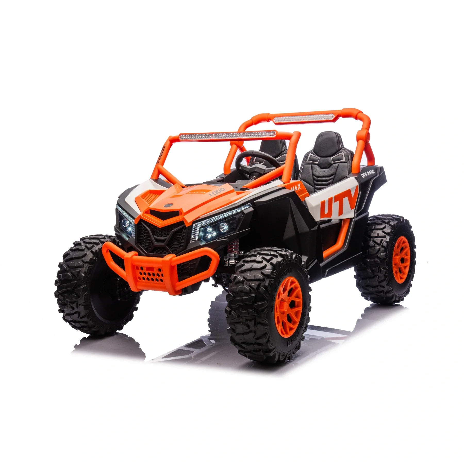 24V 14Ah ZForce RZR Turbo Orange Kids 4x4 Buggy – 1400W Electric King of UTVs Ride-On