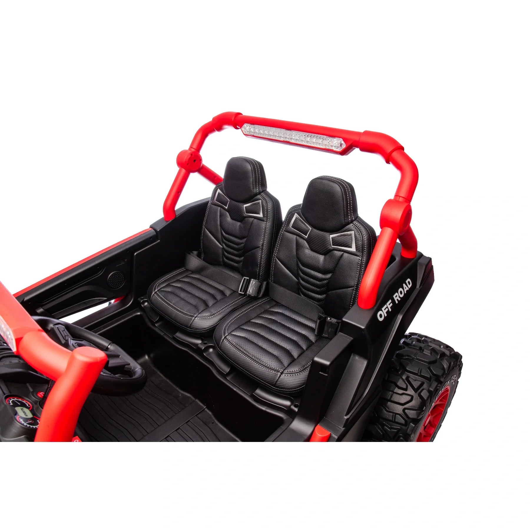 24V ZForce RZR Turbo Red Kids 4x4 Buggy – 1400W Electric King of UTVs Ride-On