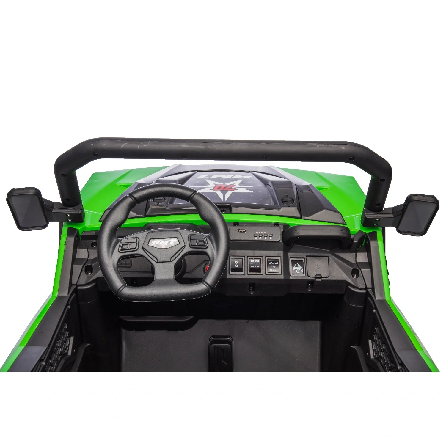 24V 6-Wheel Kids Electric Dump Truck – Ride-On Tipper Farm Truck with Remote (Green)