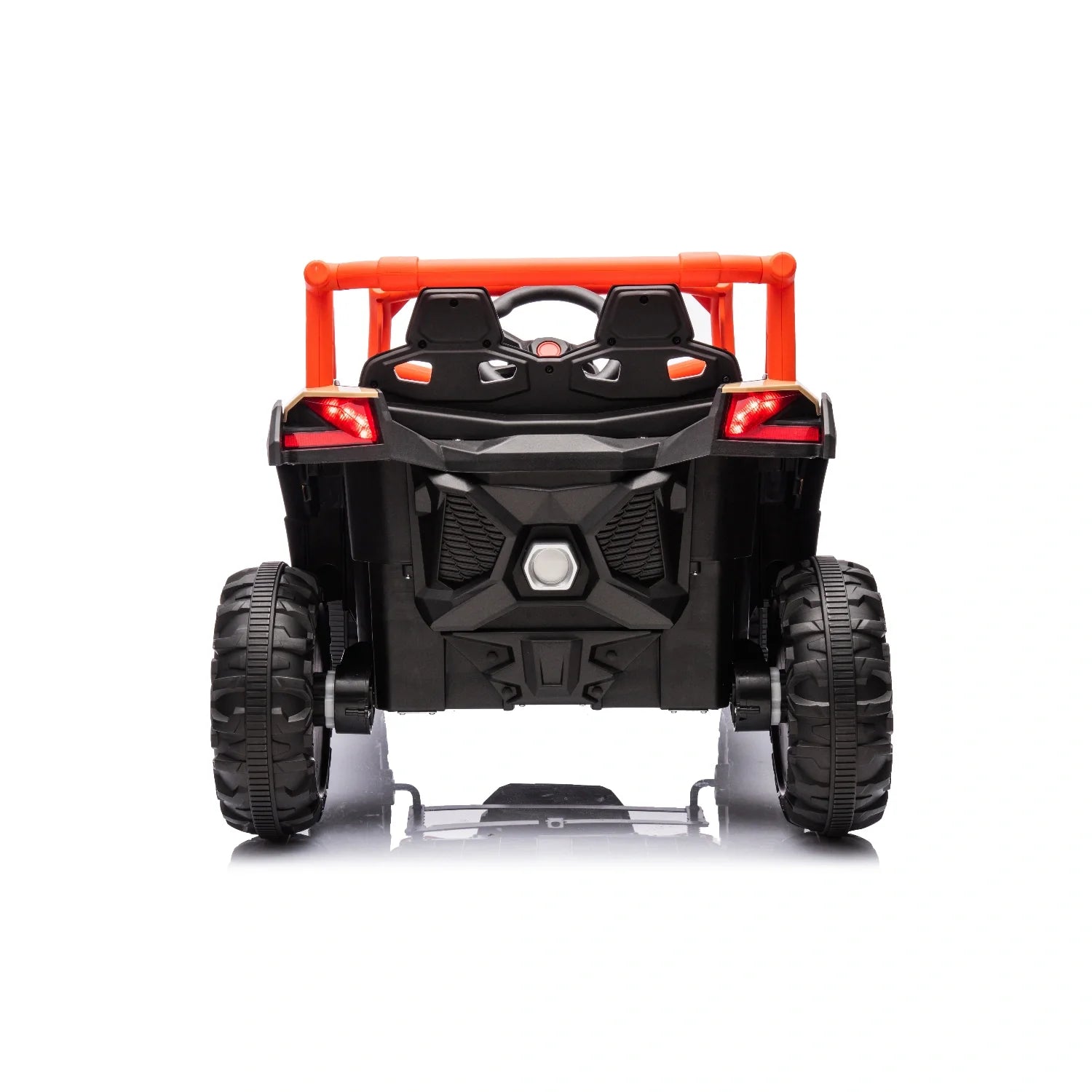 24V Kids Electric Buggy – Khaki 4WD Single-Seater Off-Road Ride-On Car