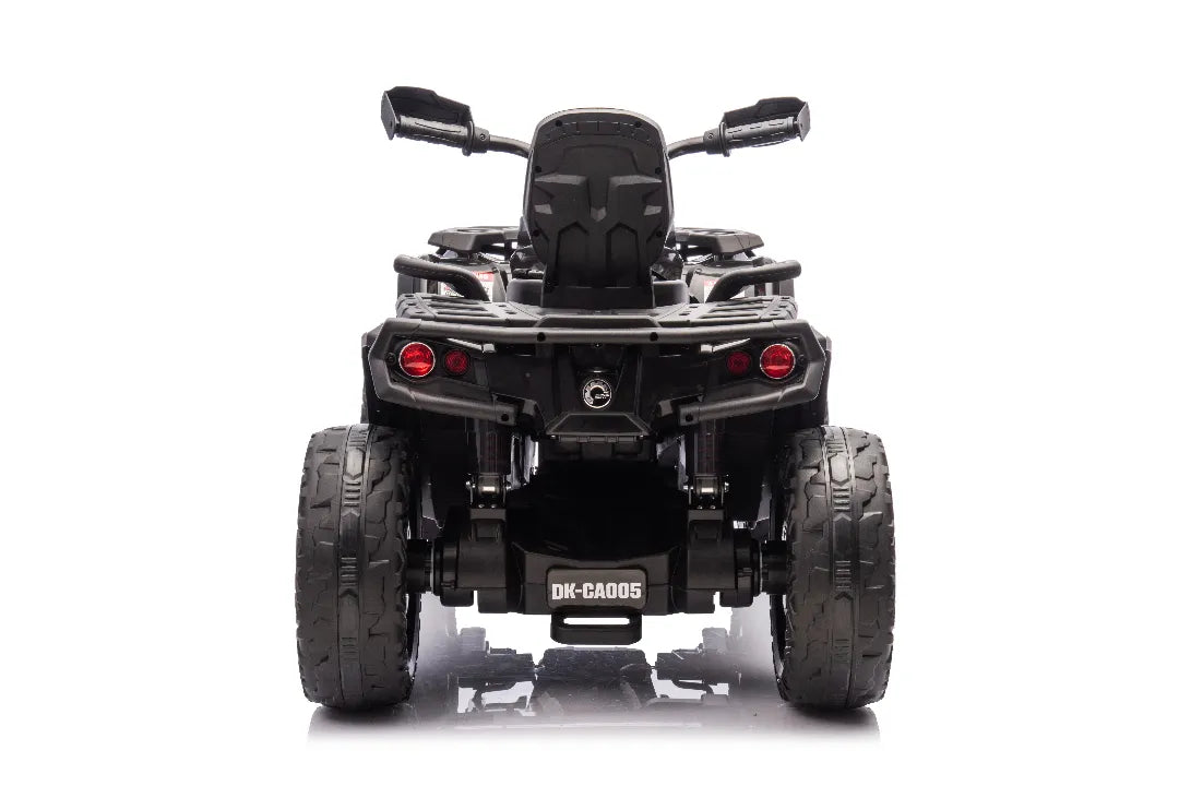 24V Can-Am Outlander 800W Kids ATV – Black 2-Seater 4×4 Quad Bike