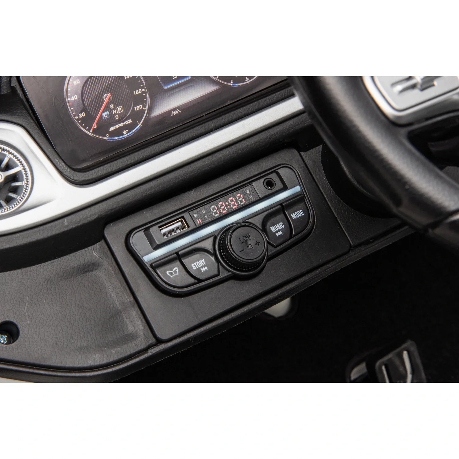 24V Mercedes-AMG G63 Kids 4WD Side-by-Side Ride-On Car – Two Seater