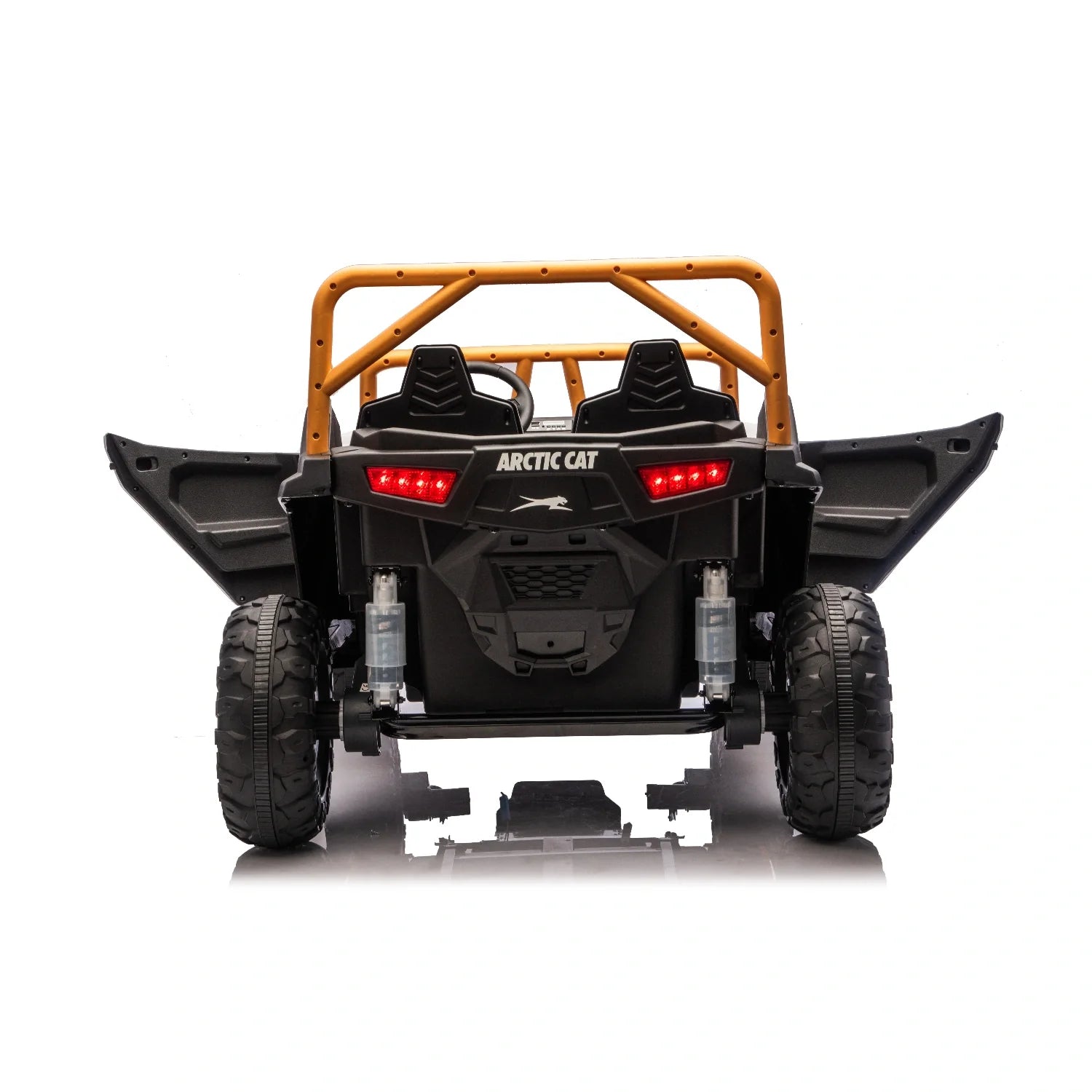 24V Wildcat XL Arctic Cat Kids 4WD Ride-On Buggy – White Two-Seater