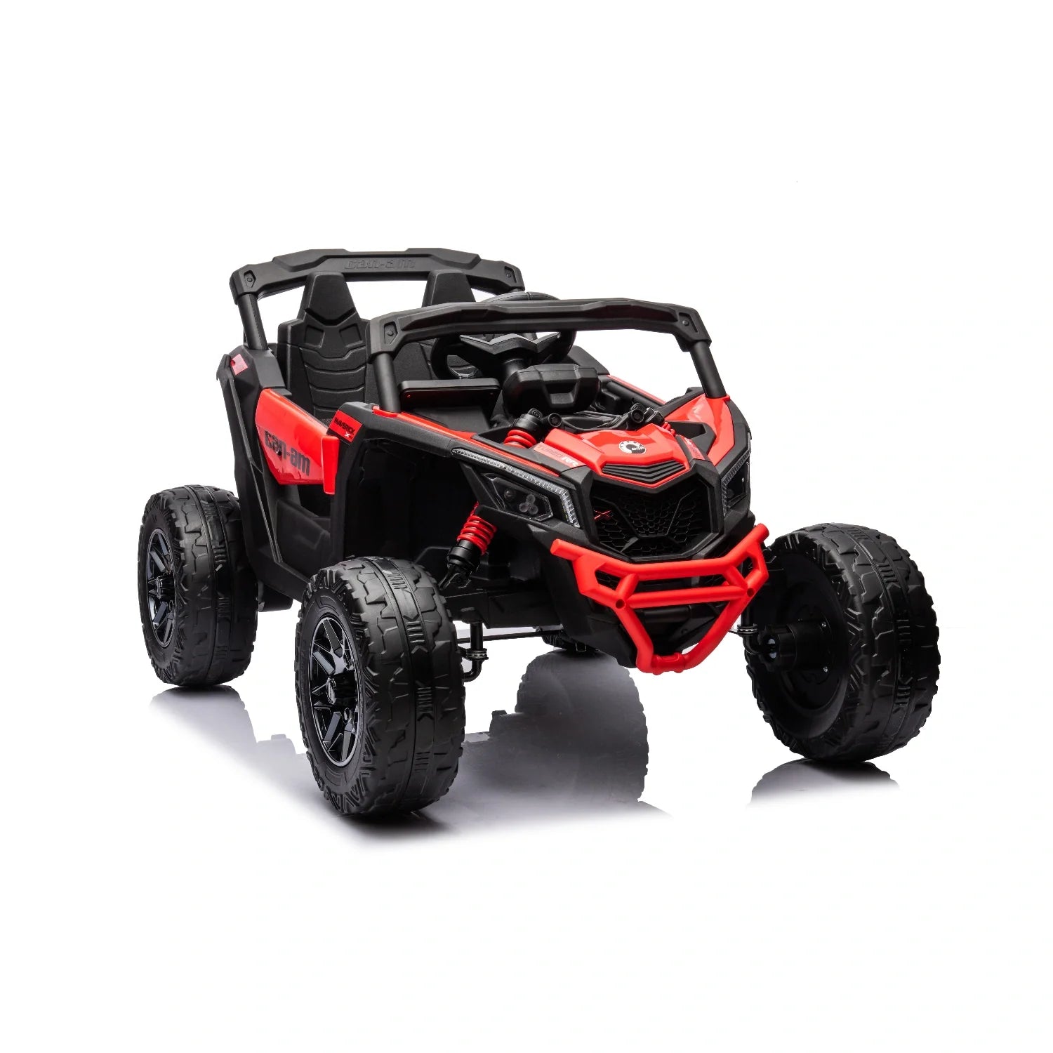 24V Can-Am Maverick UTV – Red 800W Kids 4WD Electric Off-Road Buggy