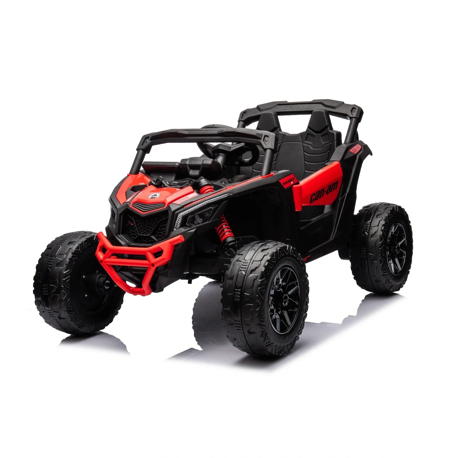 24V Can-Am Maverick UTV – Red 800W Kids 4WD Electric Off-Road Buggy