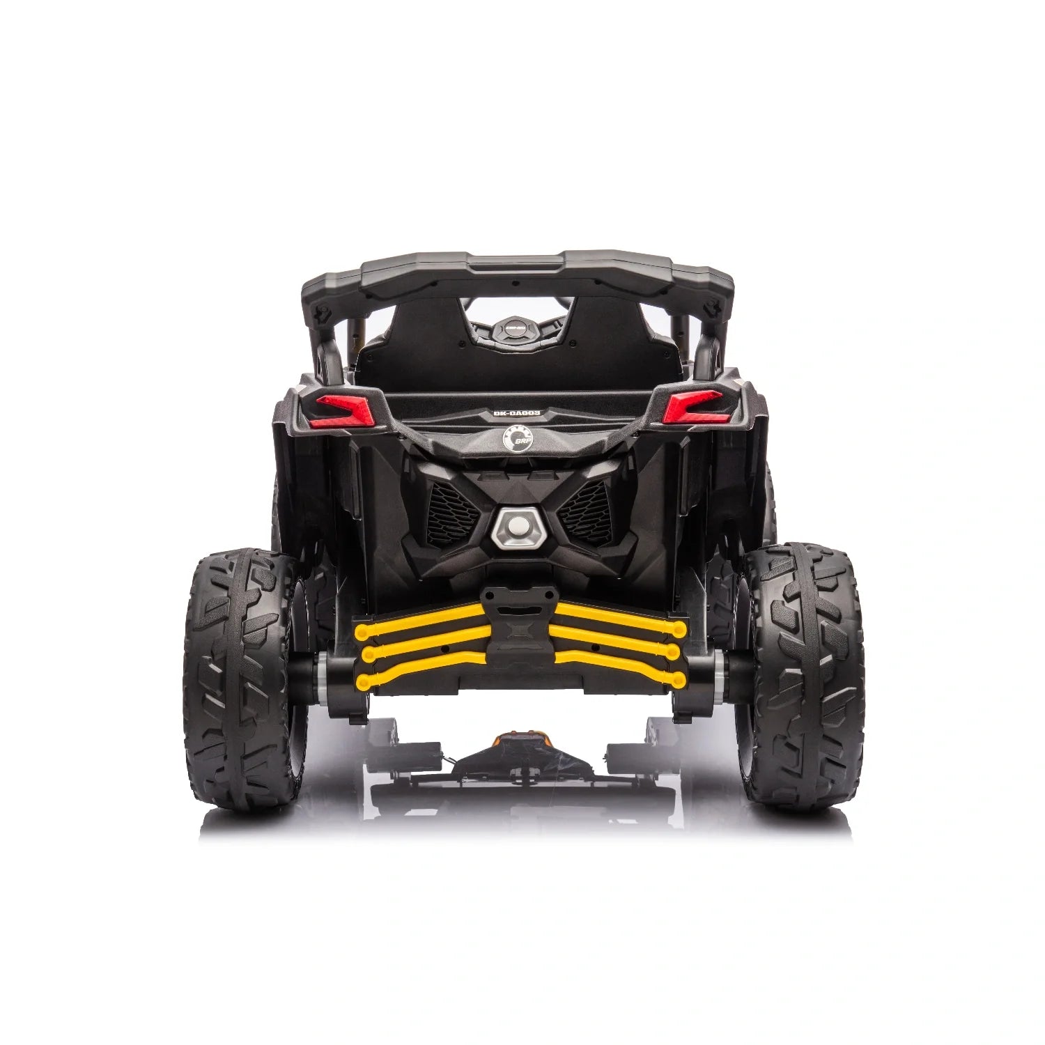 24V Can-Am Maverick UTV – Yellow 800W Kids 4WD Electric Off-Road Buggy