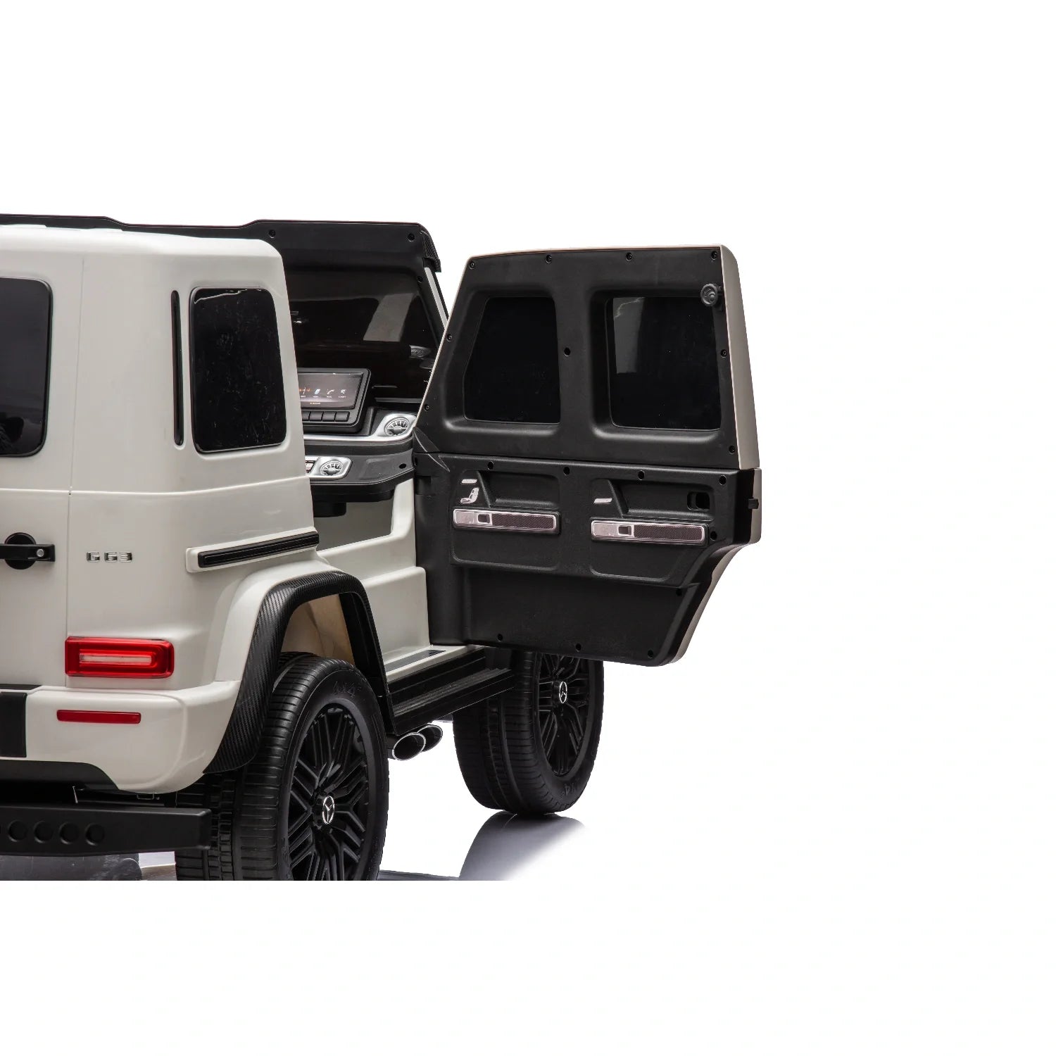 24V Mercedes-AMG G63 Kids 4WD Side-by-Side Ride-On Car – Two Seater