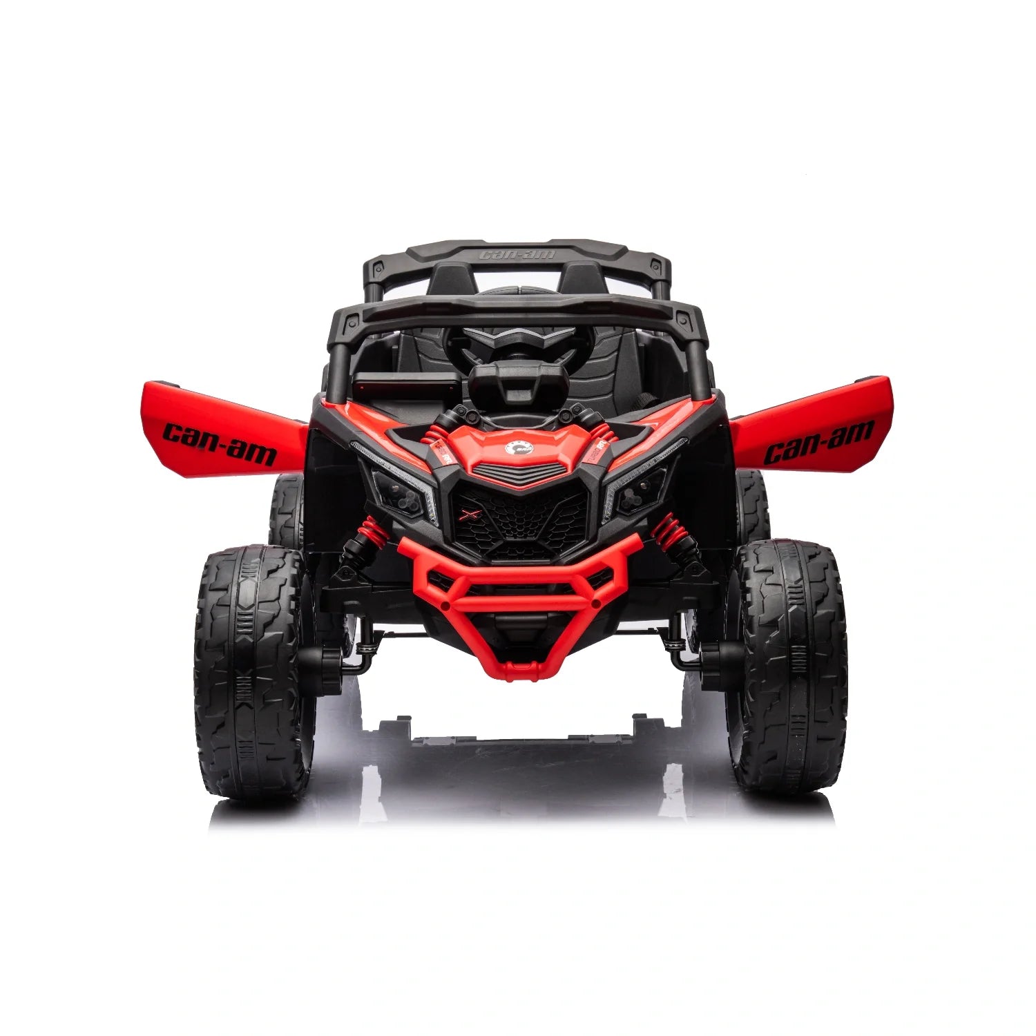 24V Can-Am Maverick UTV – Red 800W Kids 4WD Electric Off-Road Buggy