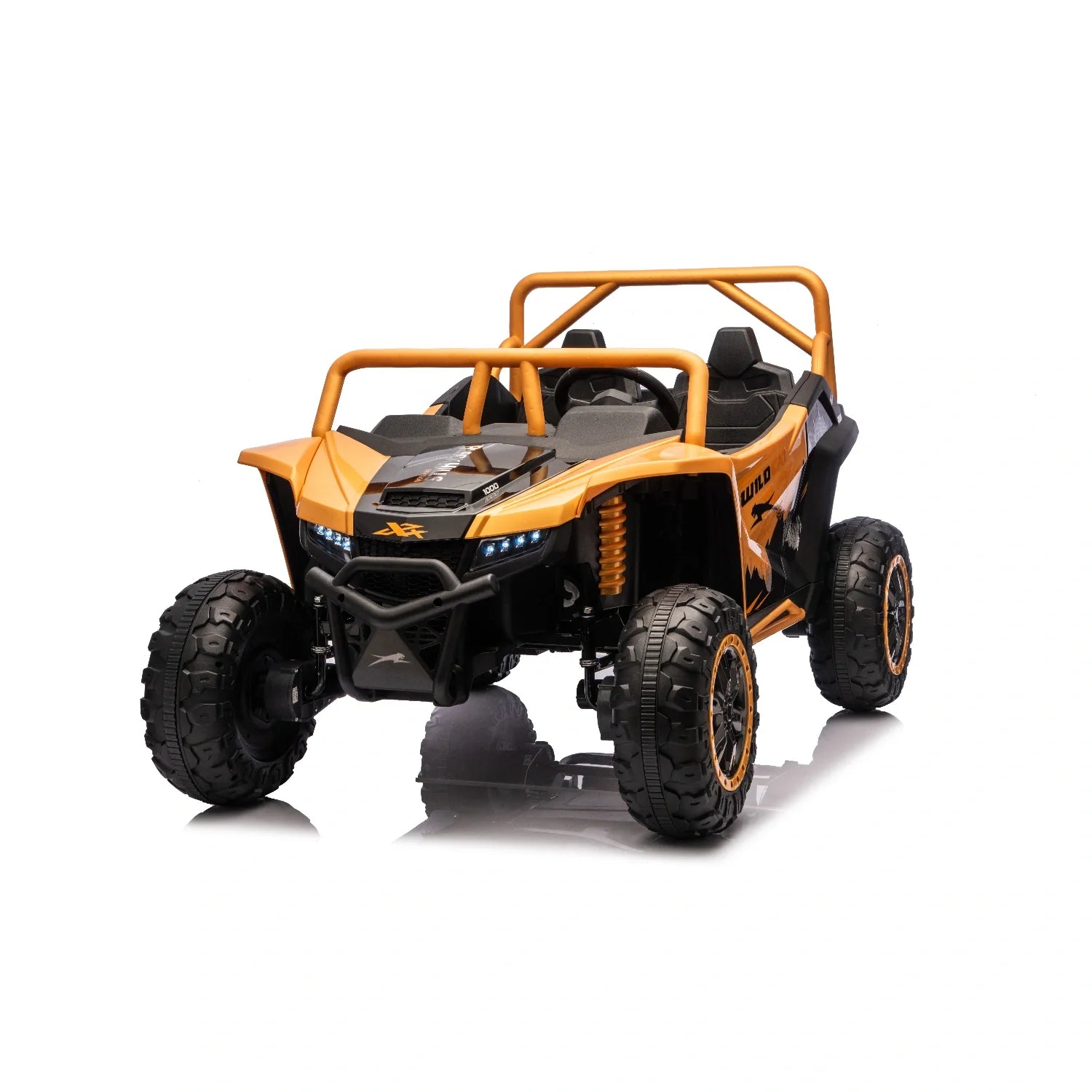 24V Wildcat XL Arctic Cat Kids 4WD Ride-On Buggy – Gold Two-Seater