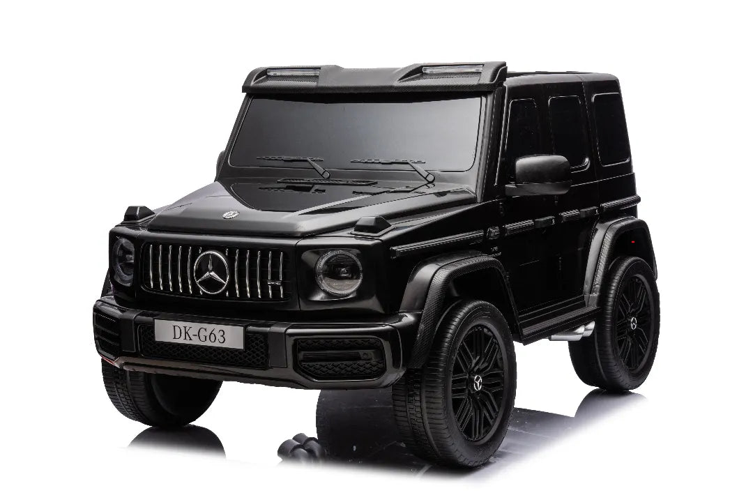 24V 14Ah Licensed Mercedes-AMG G-Wagon G63 800W 4x4 Kids Ride-On Car – Black Edition
