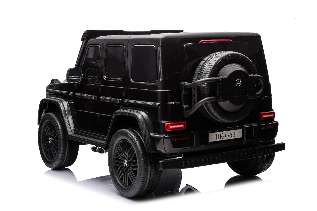 24V 14Ah Licensed Mercedes-AMG G-Wagon G63 800W 4x4 Kids Ride-On Car – Black Edition