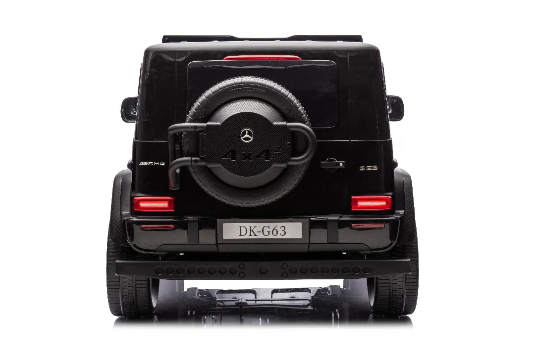 24V 14Ah Licensed Mercedes-AMG G-Wagon G63 800W 4x4 Kids Ride-On Car – Black Edition
