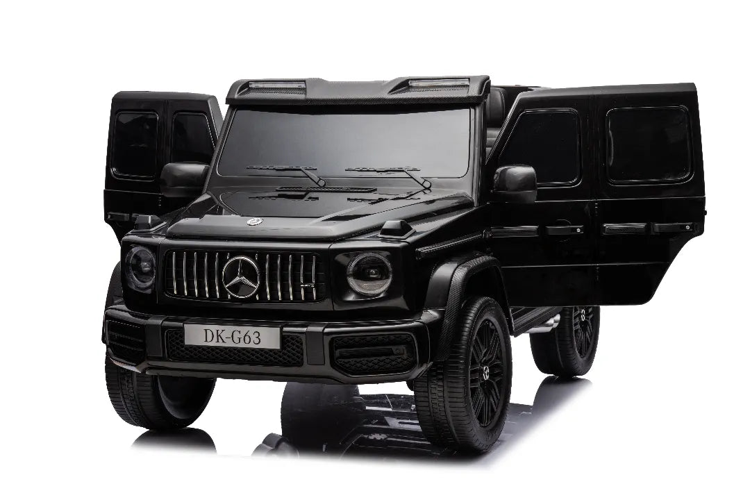 24V 14Ah Licensed Mercedes-AMG G-Wagon G63 800W 4x4 Kids Ride-On Car – Black Edition