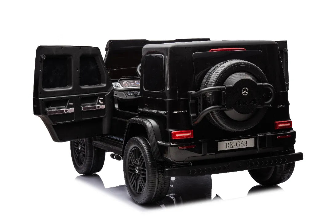 24V 14Ah Licensed Mercedes-AMG G-Wagon G63 800W 4x4 Kids Ride-On Car – Black Edition