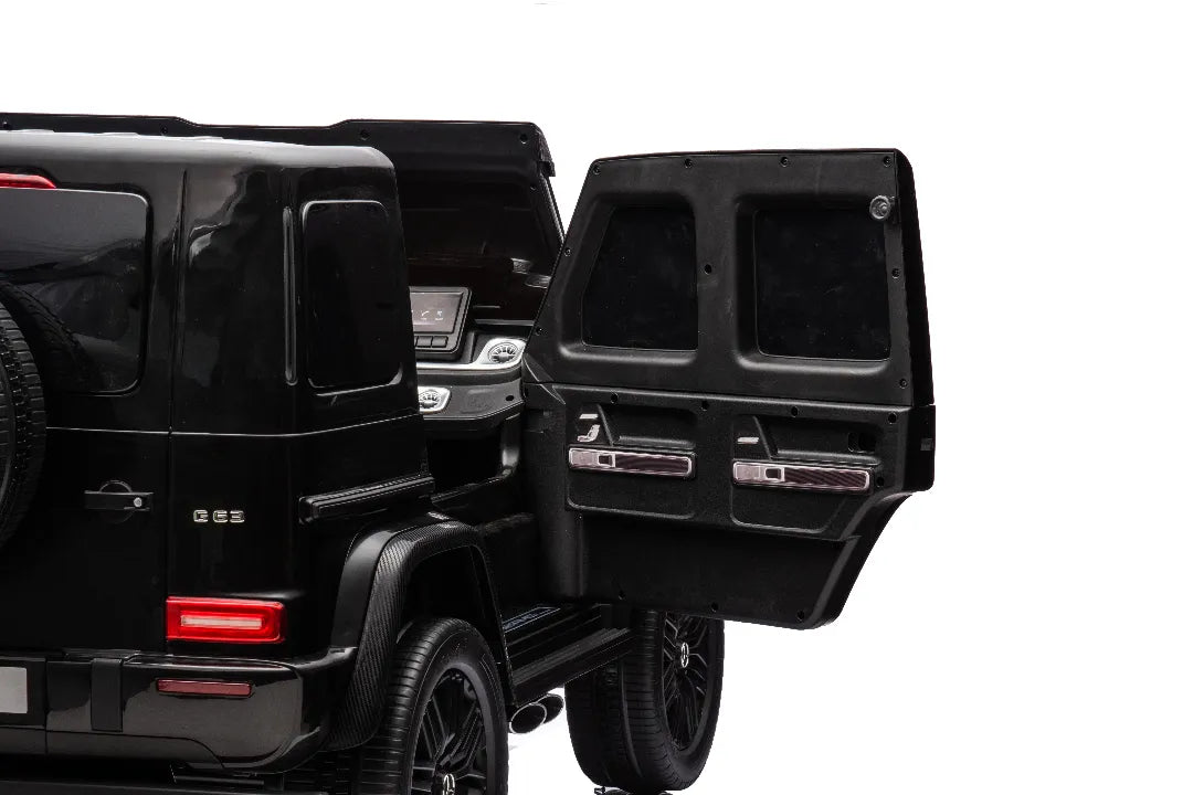24V 14Ah Licensed Mercedes-AMG G-Wagon G63 800W 4x4 Kids Ride-On Car – Black Edition