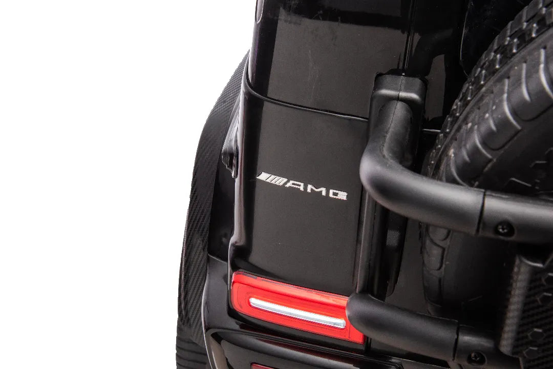 24V 14Ah Licensed Mercedes-AMG G-Wagon G63 800W 4x4 Kids Ride-On Car – Black Edition