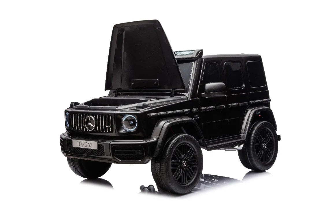 24V 14Ah Licensed Mercedes-AMG G-Wagon G63 800W 4x4 Kids Ride-On Car – Black Edition