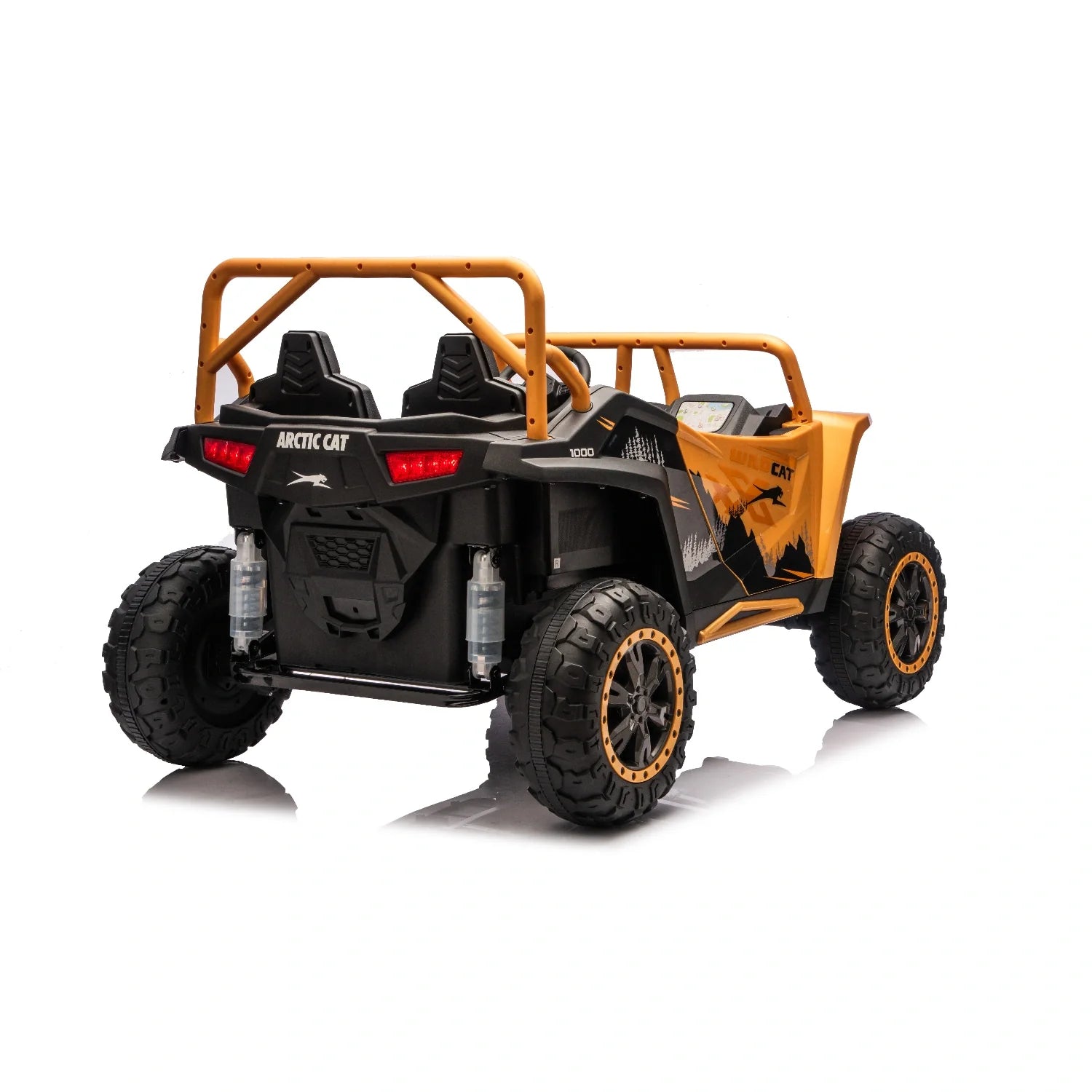 24V Wildcat XL Arctic Cat Kids 4WD Ride-On Buggy – Gold Two-Seater