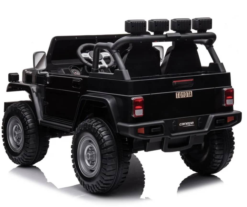 Compressed image of a kids' ride-on car