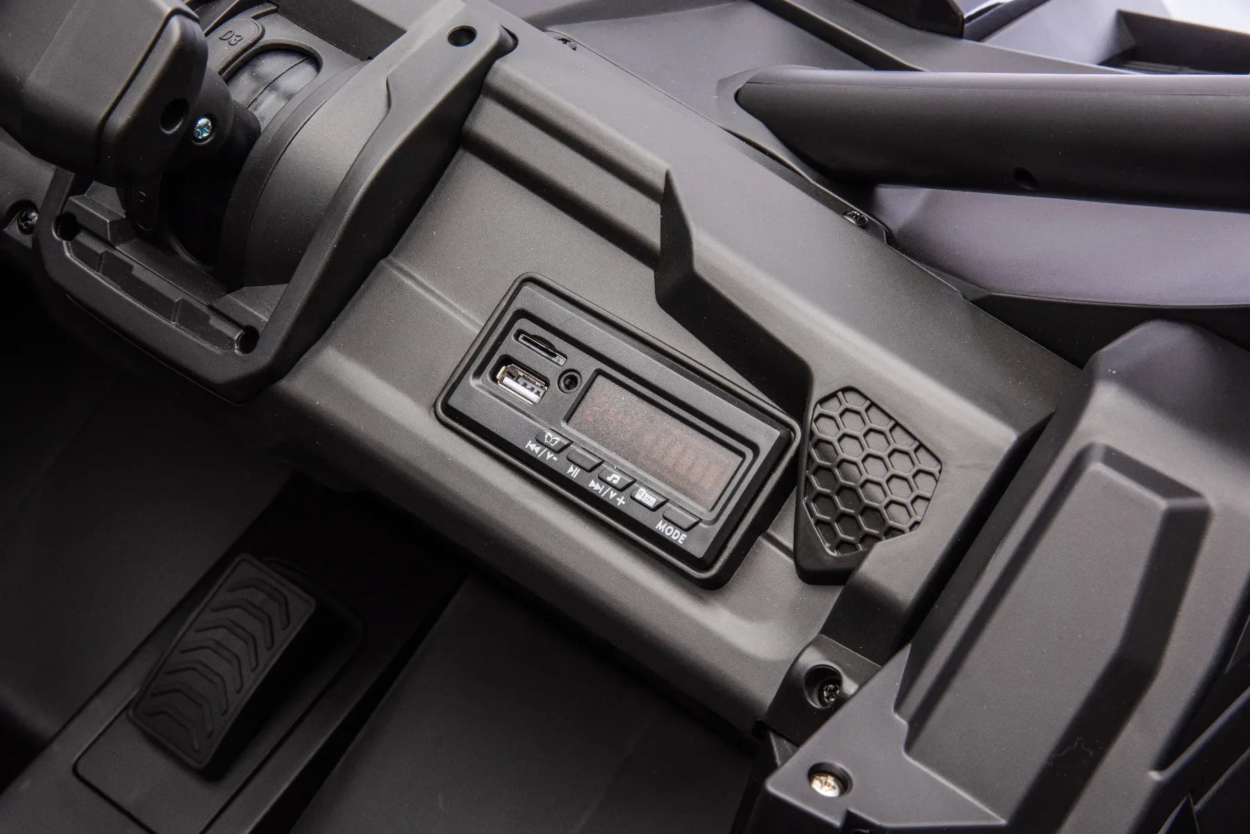 24V ZForce RZR Turbo Black Kids 4x4 Buggy – 1400W Electric King of UTVs Ride-On