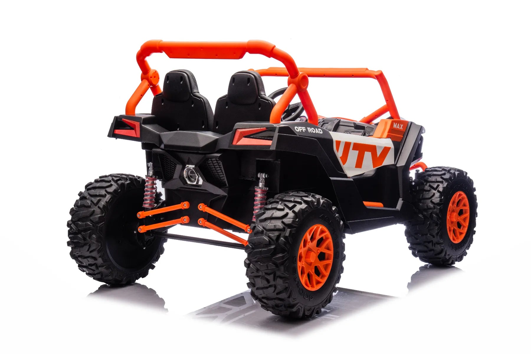 24V 14Ah ZForce RZR Turbo Orange Kids 4x4 Buggy – 1400W Electric King of UTVs Ride-On