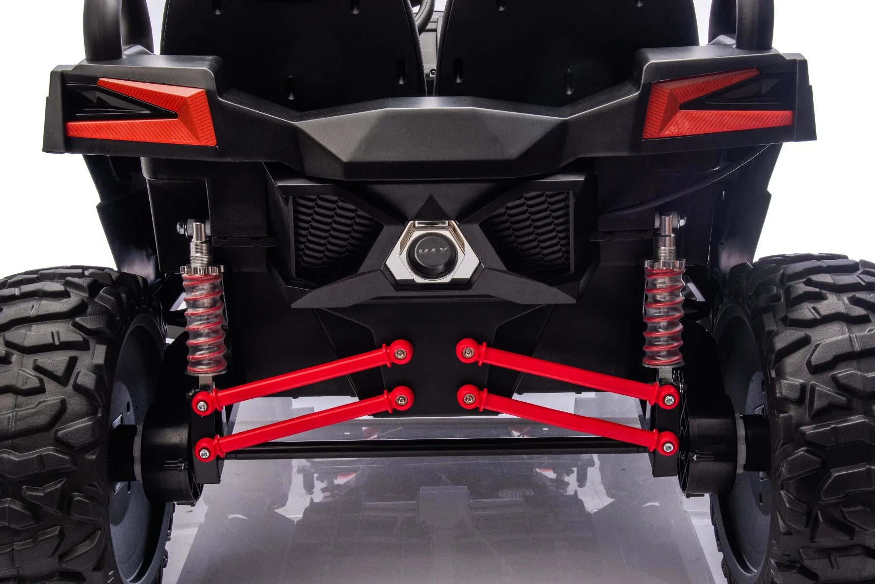 24V ZForce RZR Turbo Black Kids 4x4 Buggy – 1400W Electric King of UTVs Ride-On