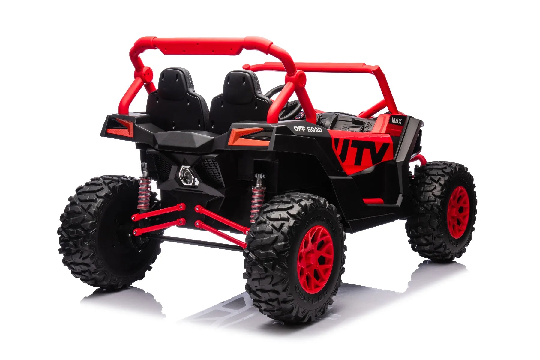 24V ZForce RZR Turbo Red Kids 4x4 Buggy – 1400W Electric King of UTVs Ride-On