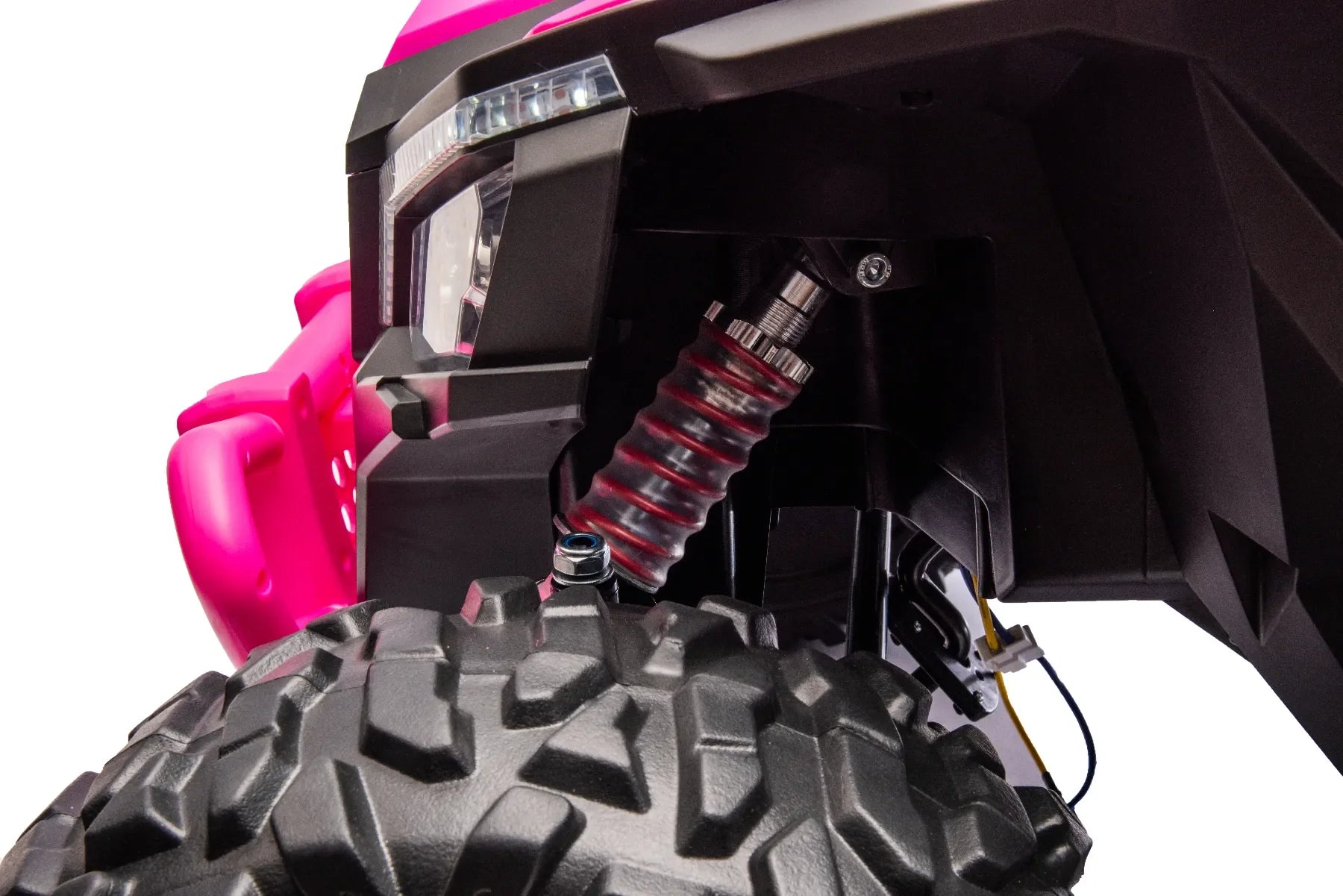 24V ZForce RZR Turbo Pink Kids 4x4 Buggy – 1400W Electric King of UTVs Ride-On