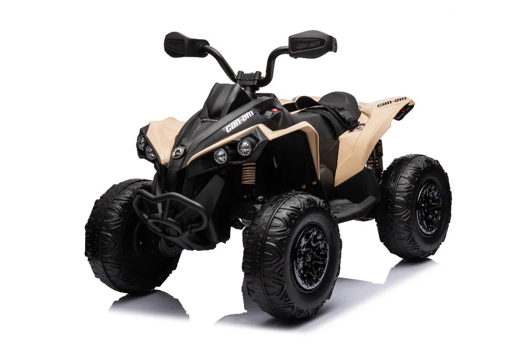24V 800W Licensed Can-Am Renegade 4x4 ATV Quad Bike – Khaki