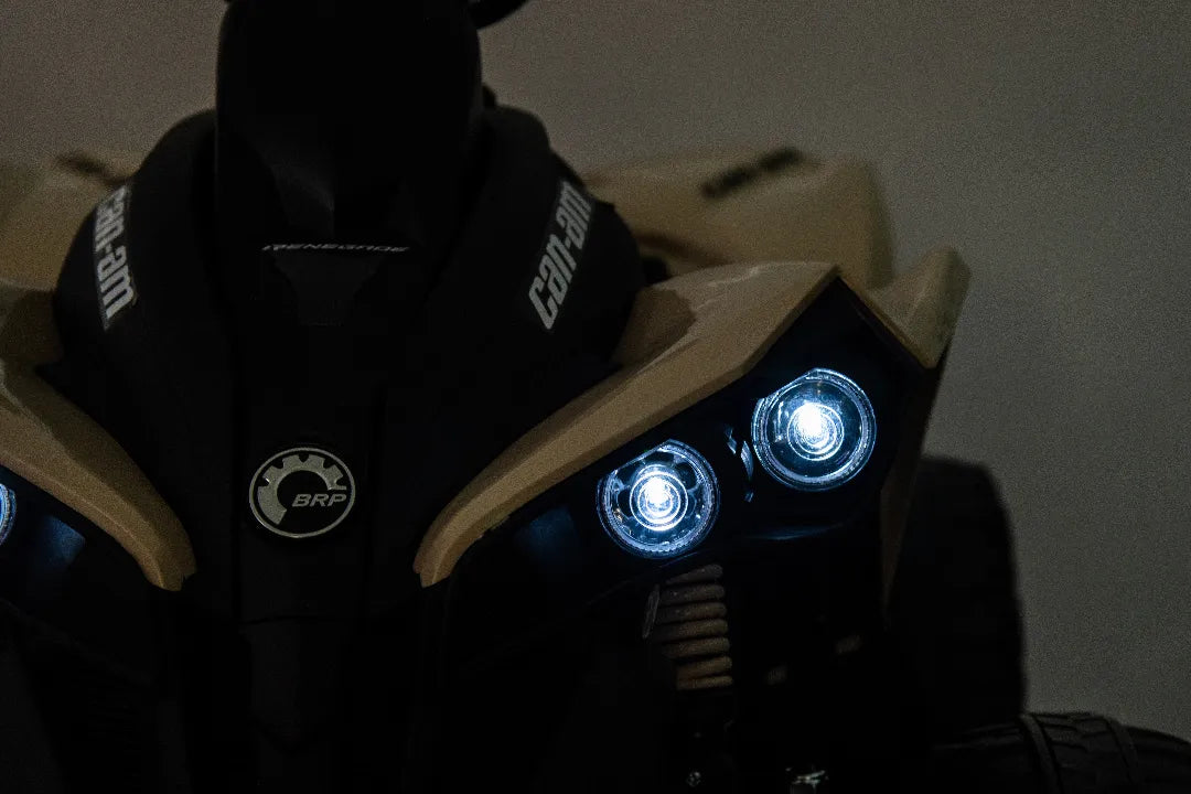 24V 800W Licensed Can-Am Renegade 4x4 ATV Quad Bike – Khaki