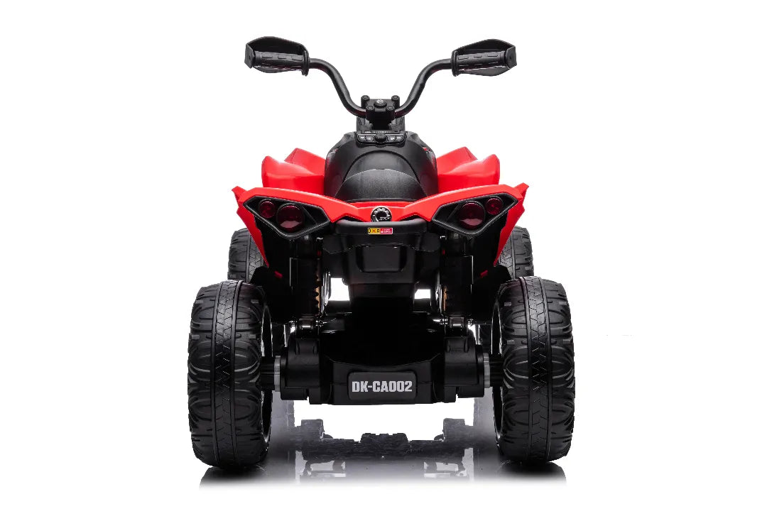 Red 24V Can-Am Renegade Kids 4×4 ATV – Single-Seat Electric Quad Bike with Bluetooth