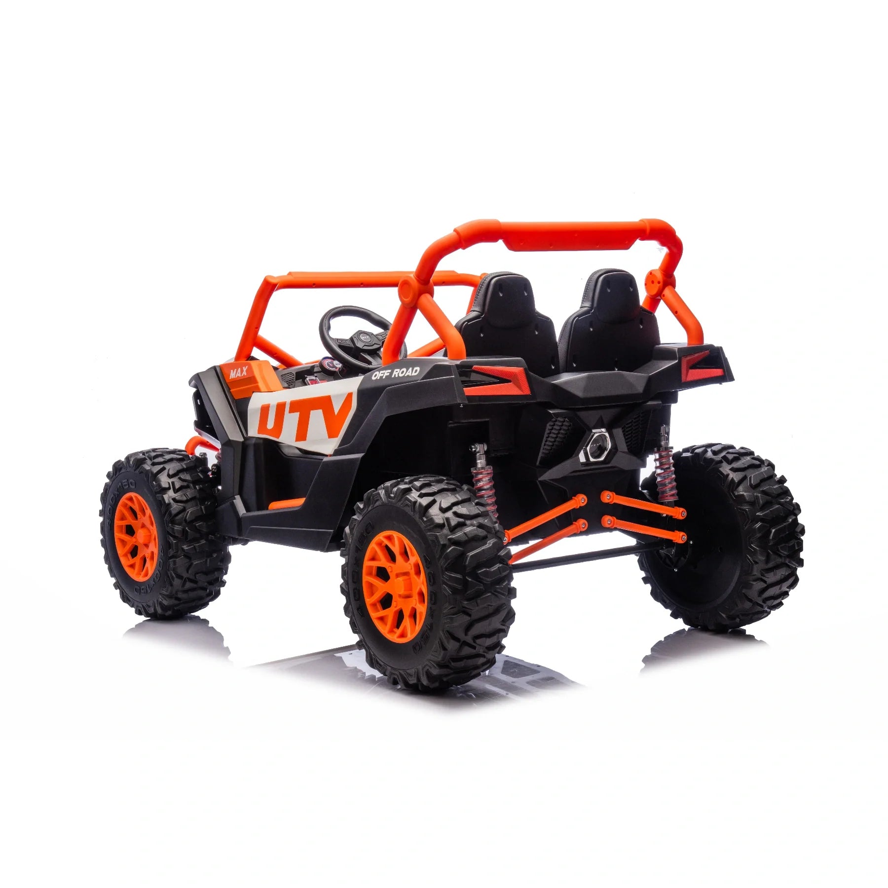 24V 14Ah ZForce RZR Turbo Orange Kids 4x4 Buggy – 1400W Electric King of UTVs Ride-On