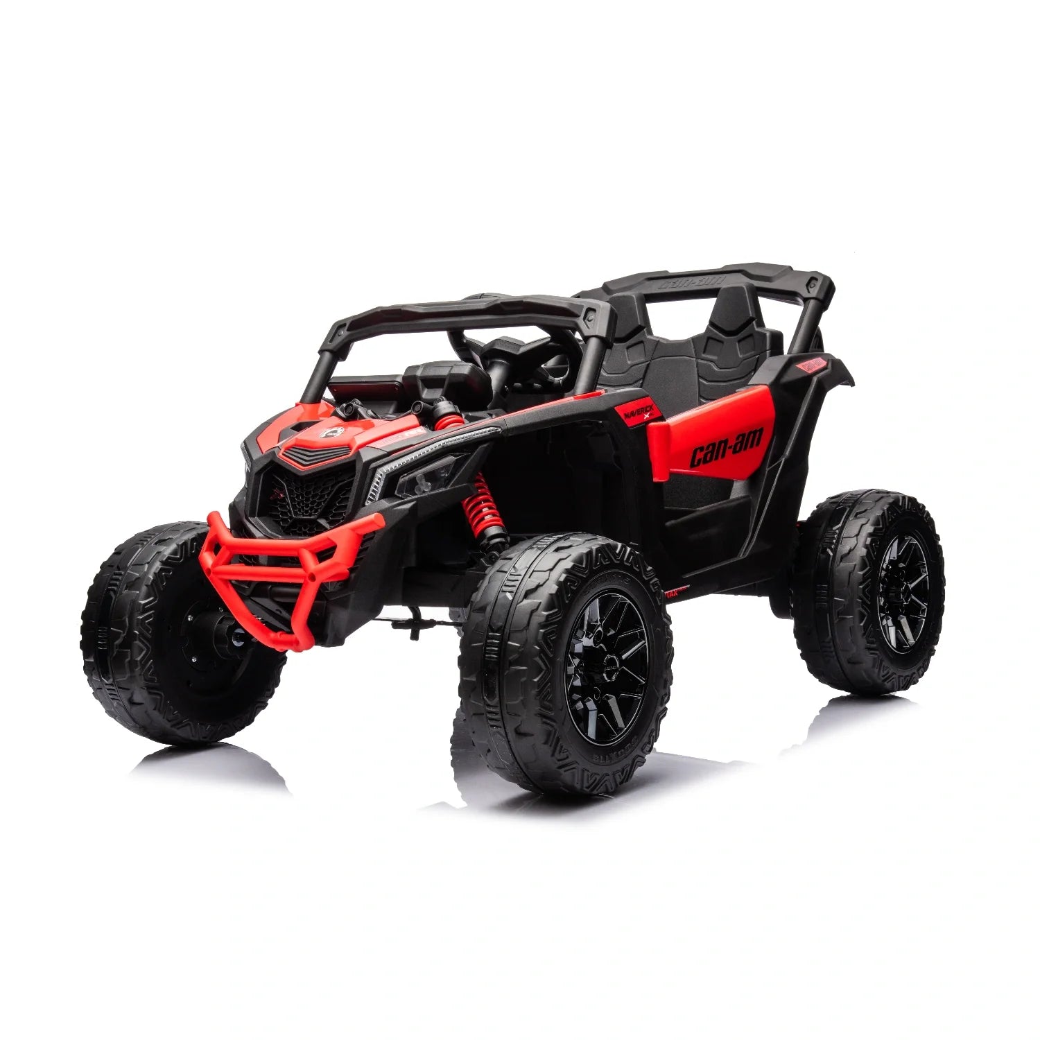 24V Can-Am Maverick UTV – Red 800W Kids 4WD Electric Off-Road Buggy