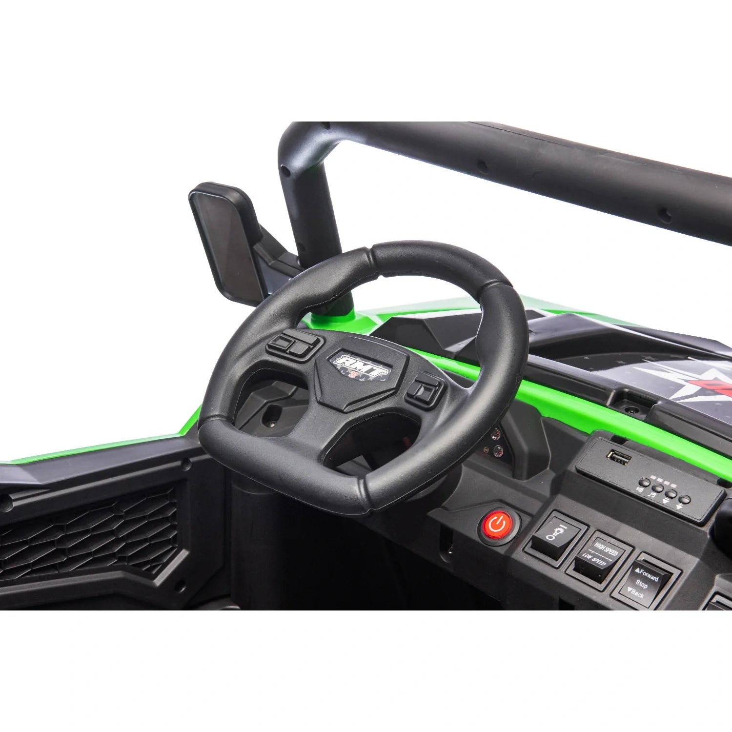 24V 6-Wheel Kids Electric Dump Truck – Ride-On Tipper Farm Truck with Remote (Green)