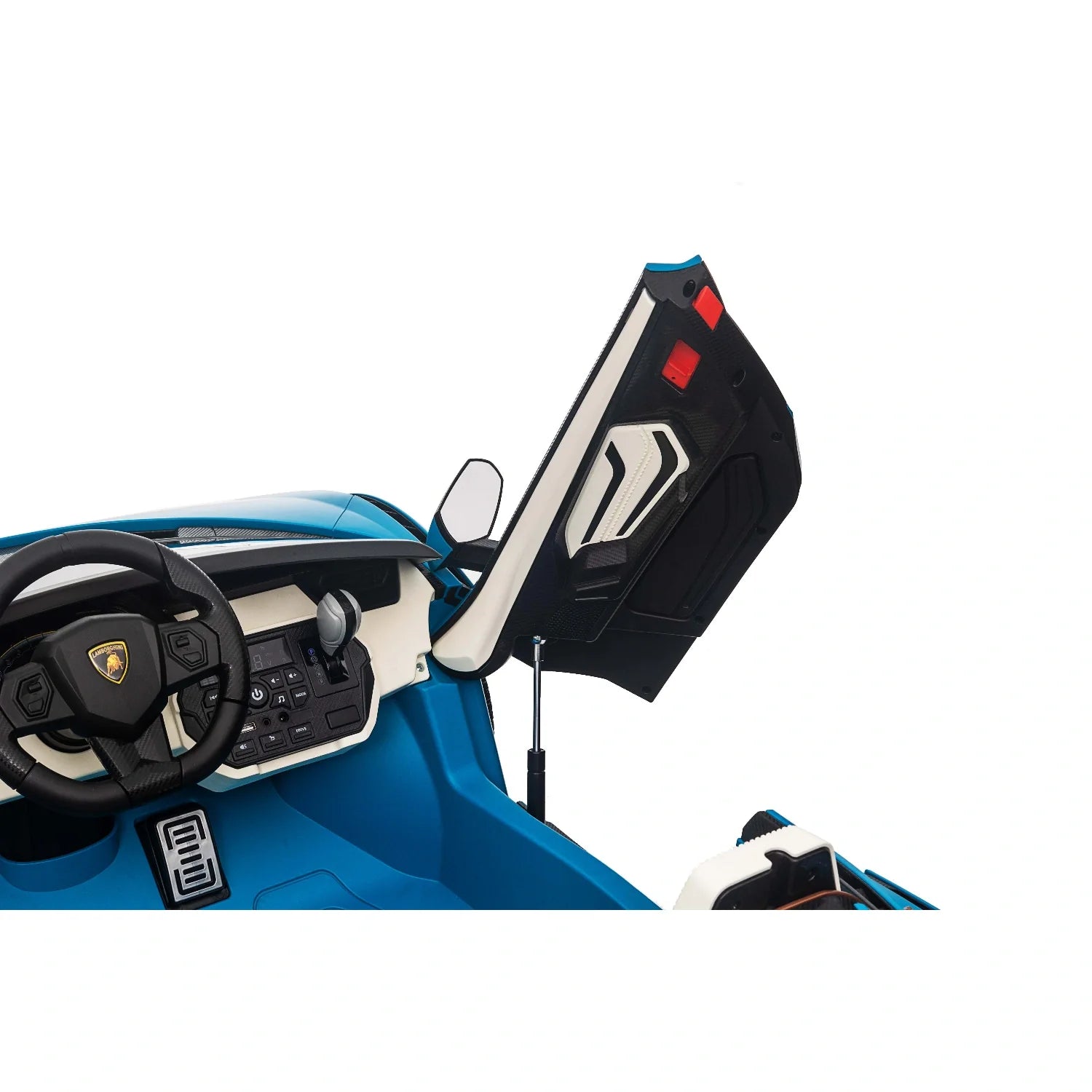 24V Lamborghini Sian Roadster – Blue Two-Seat Kids Electric Supercar