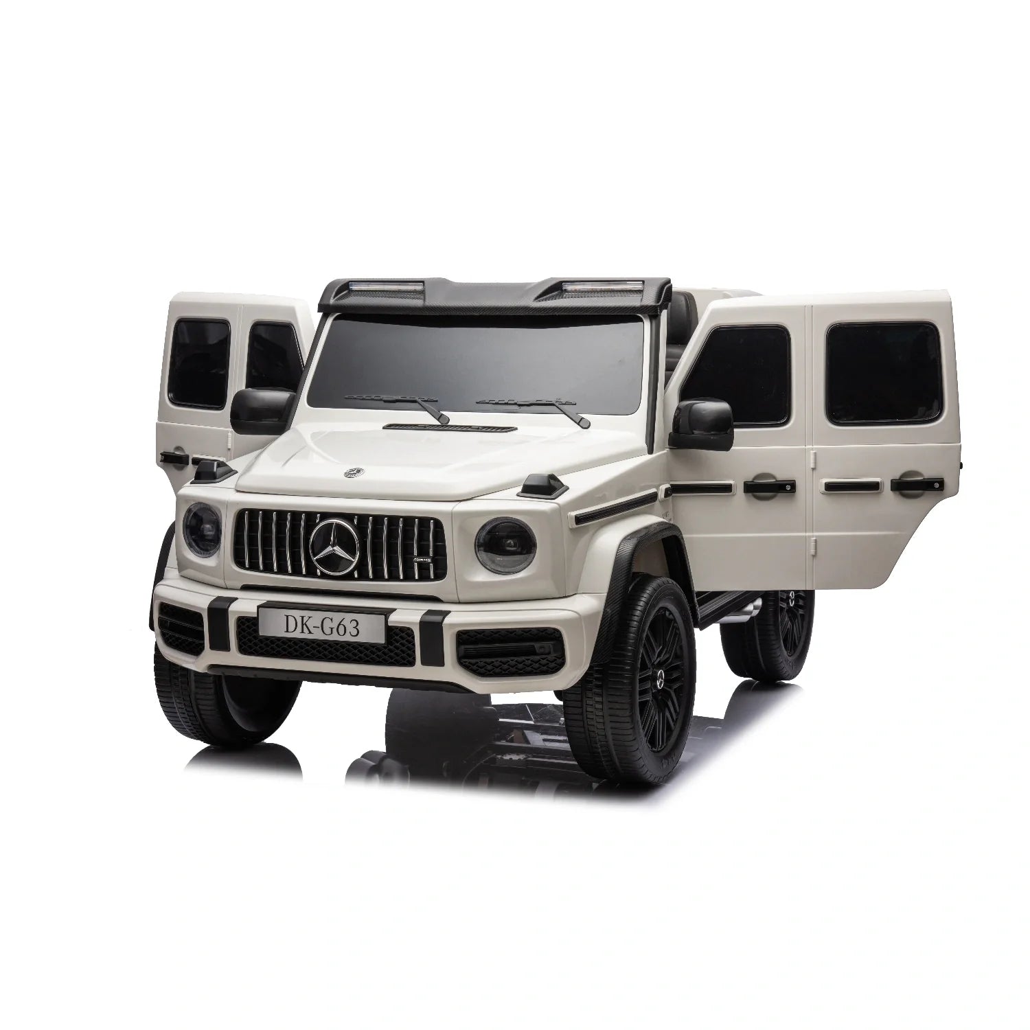 24V Mercedes-AMG G63 Kids 4WD Side-by-Side Ride-On Car – Two Seater