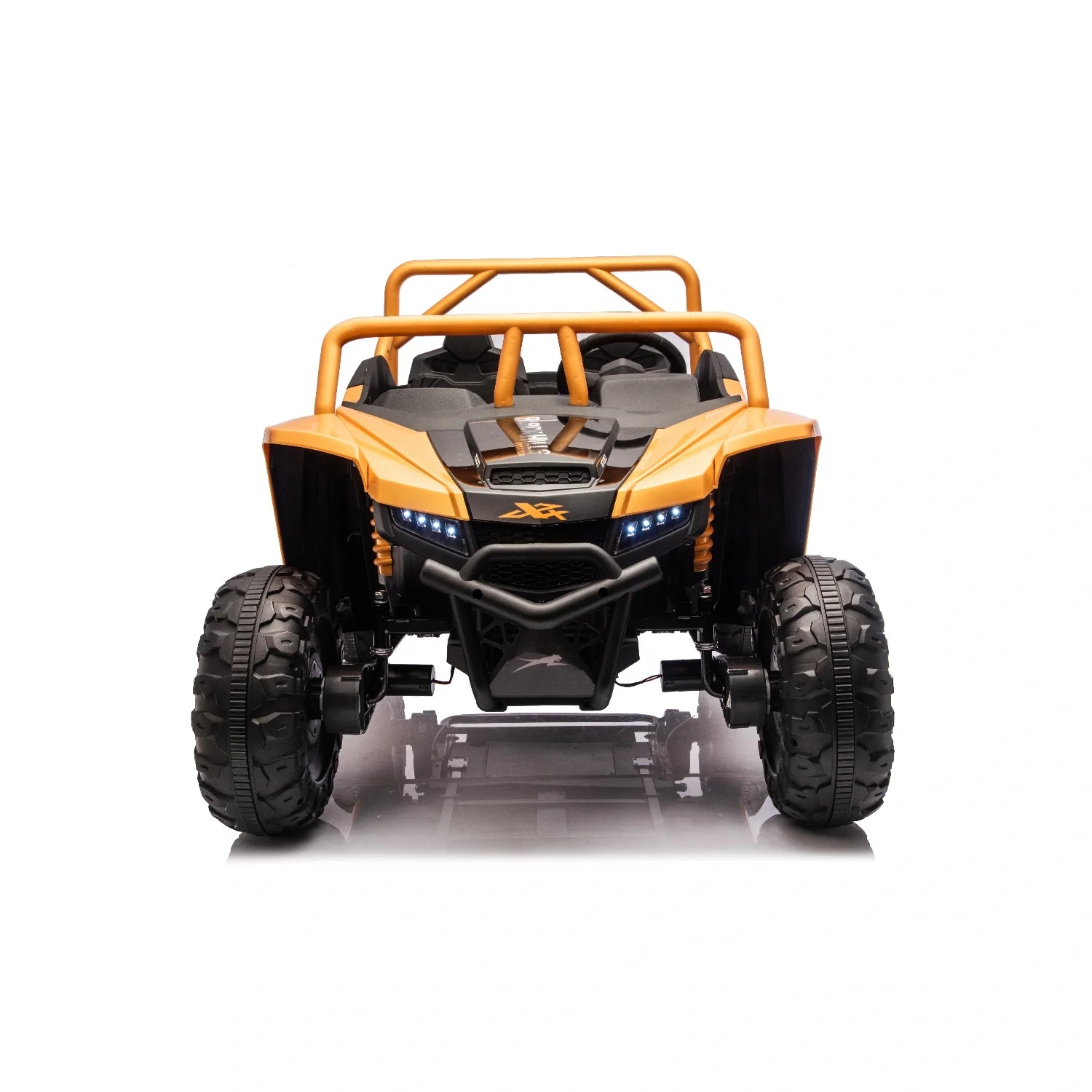 24V Wildcat XL Arctic Cat Kids 4WD Ride-On Buggy – Gold Two-Seater