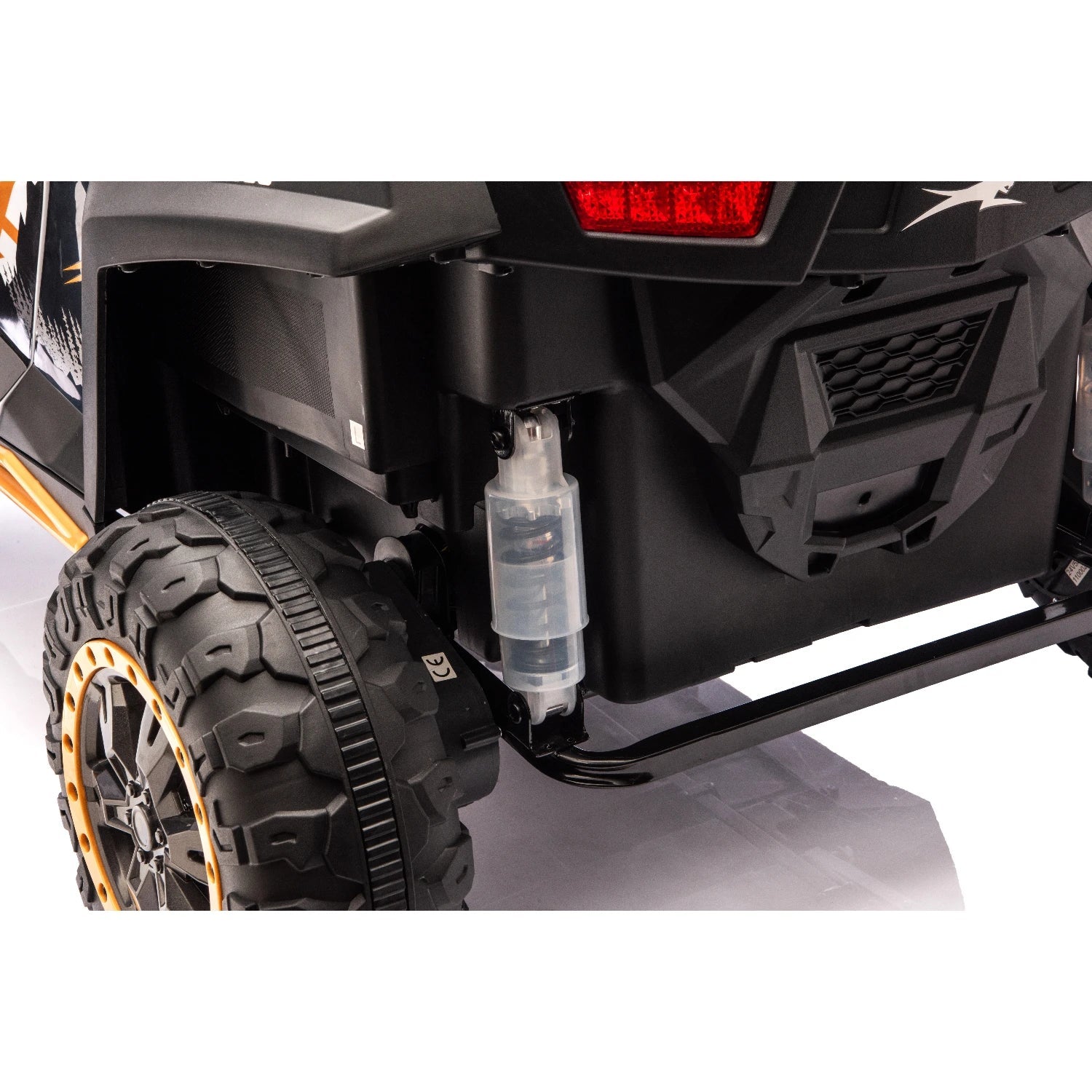 24V Wildcat XL Arctic Cat Kids 4WD Ride-On Buggy – White Two-Seater