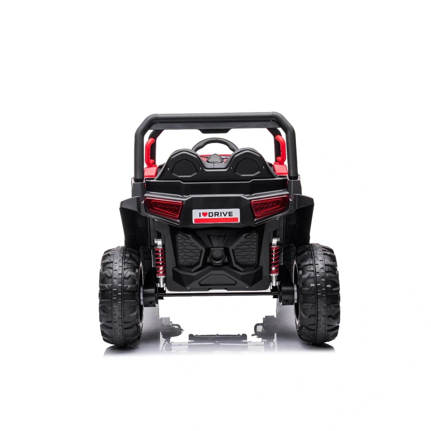 12V Kids 4x4 Electric Ride-On Buggy – Single Seat Jeep-Style Off-Road Car in White