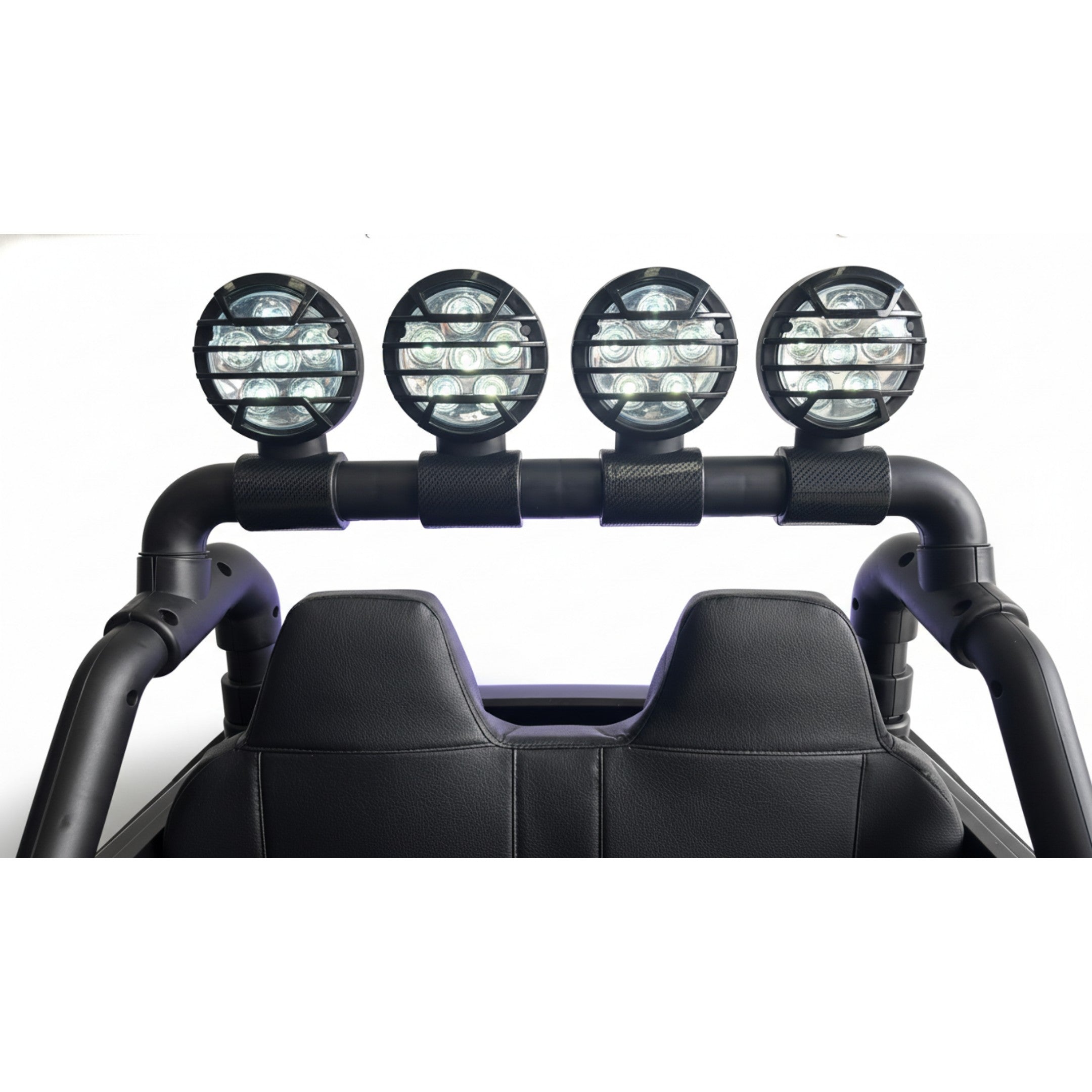 24V 800W Kids 4WD Off-Road Buggy – Spray Painted Black Electric UTV Ride-On