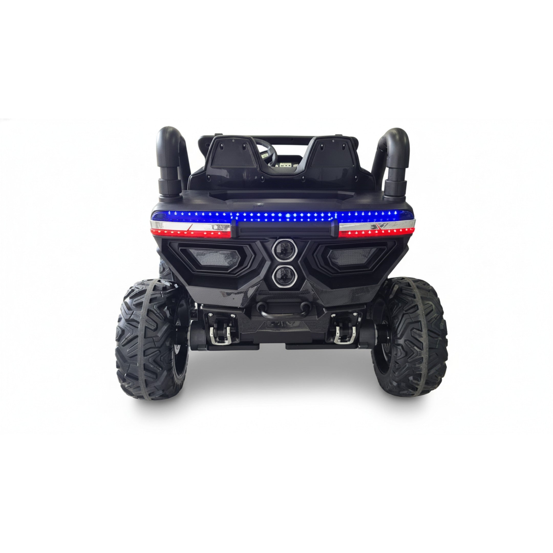 24V 800W Kids 4WD Off-Road Buggy – Spray Painted Black Electric UTV Ride-On