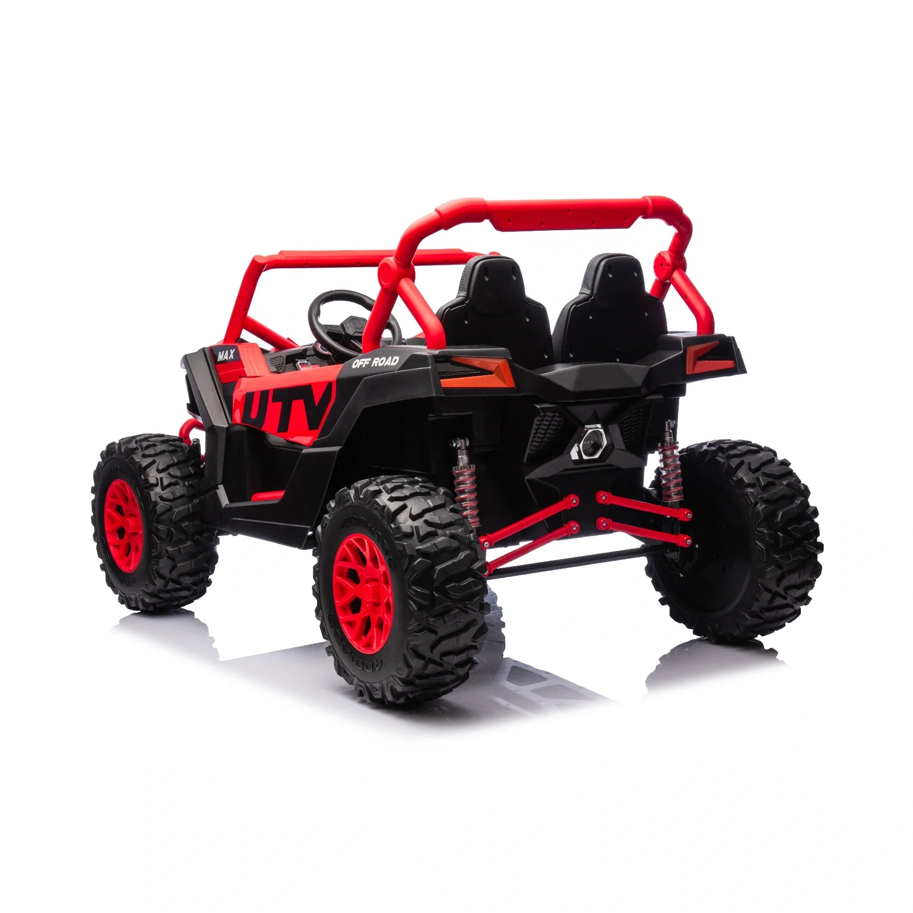 24V ZForce RZR Turbo Red Kids 4x4 Buggy – 1400W Electric King of UTVs Ride-On