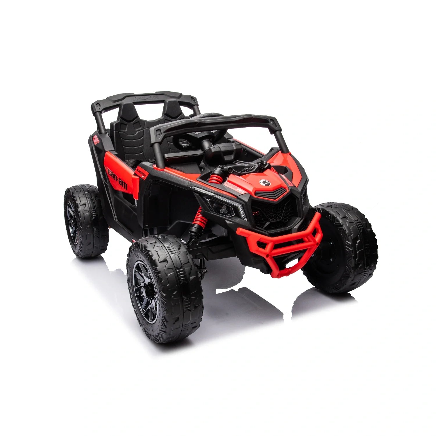 24V Can-Am Maverick UTV – Red 800W Kids 4WD Electric Off-Road Buggy