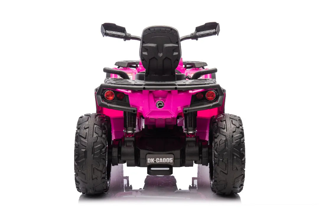 24V Can-Am Outlander Monster Kids ATV – Pink 800W 2-Seater Quad Bike