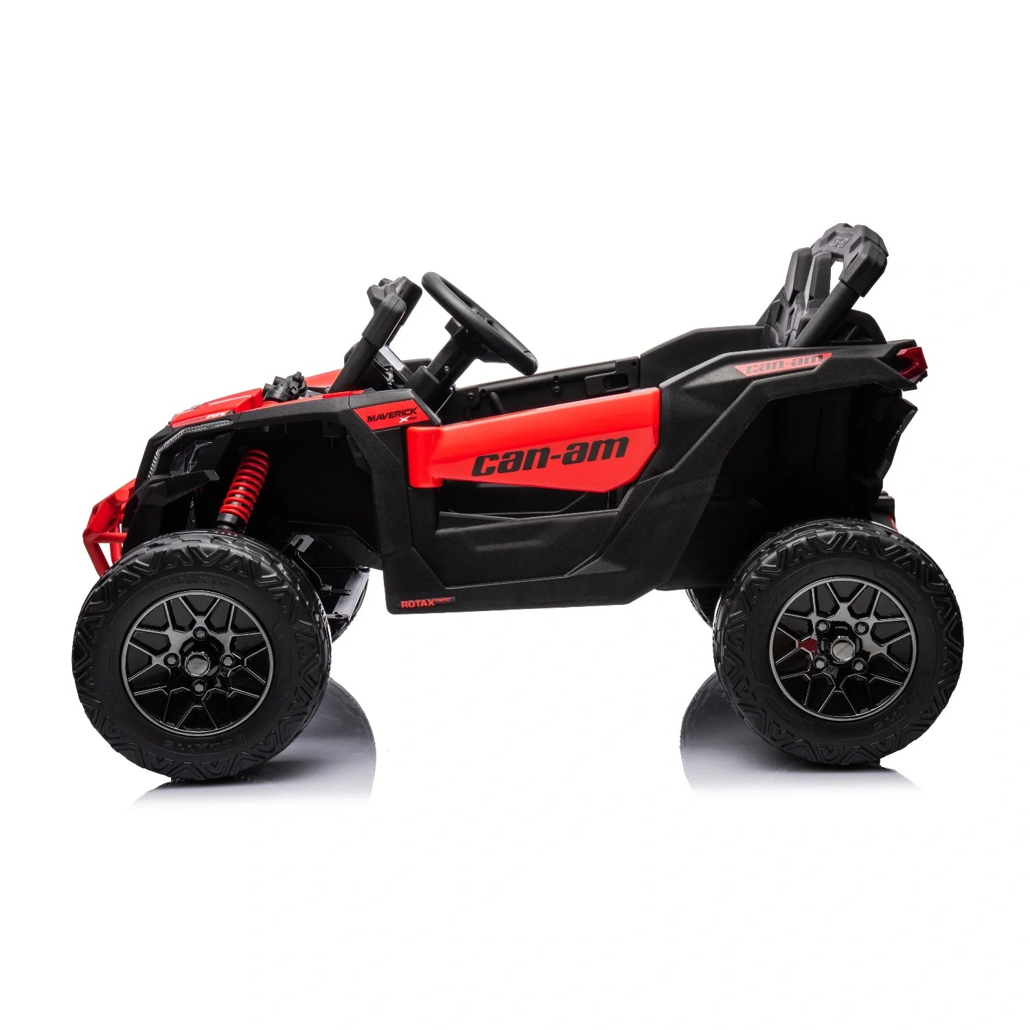 24V Can-Am Maverick UTV – Red 800W Kids 4WD Electric Off-Road Buggy