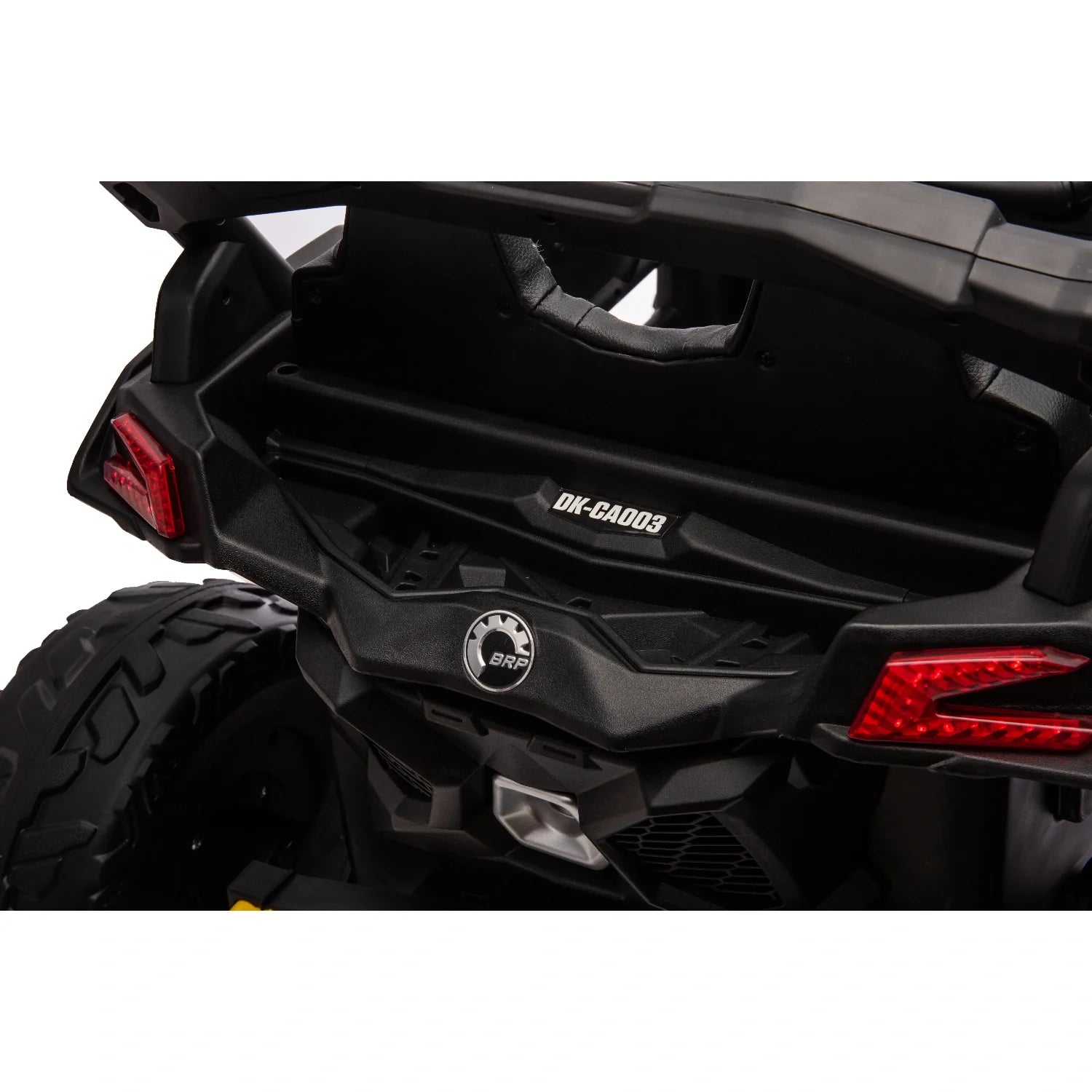 24V Can-Am Maverick UTV – Yellow 800W Kids 4WD Electric Off-Road Buggy