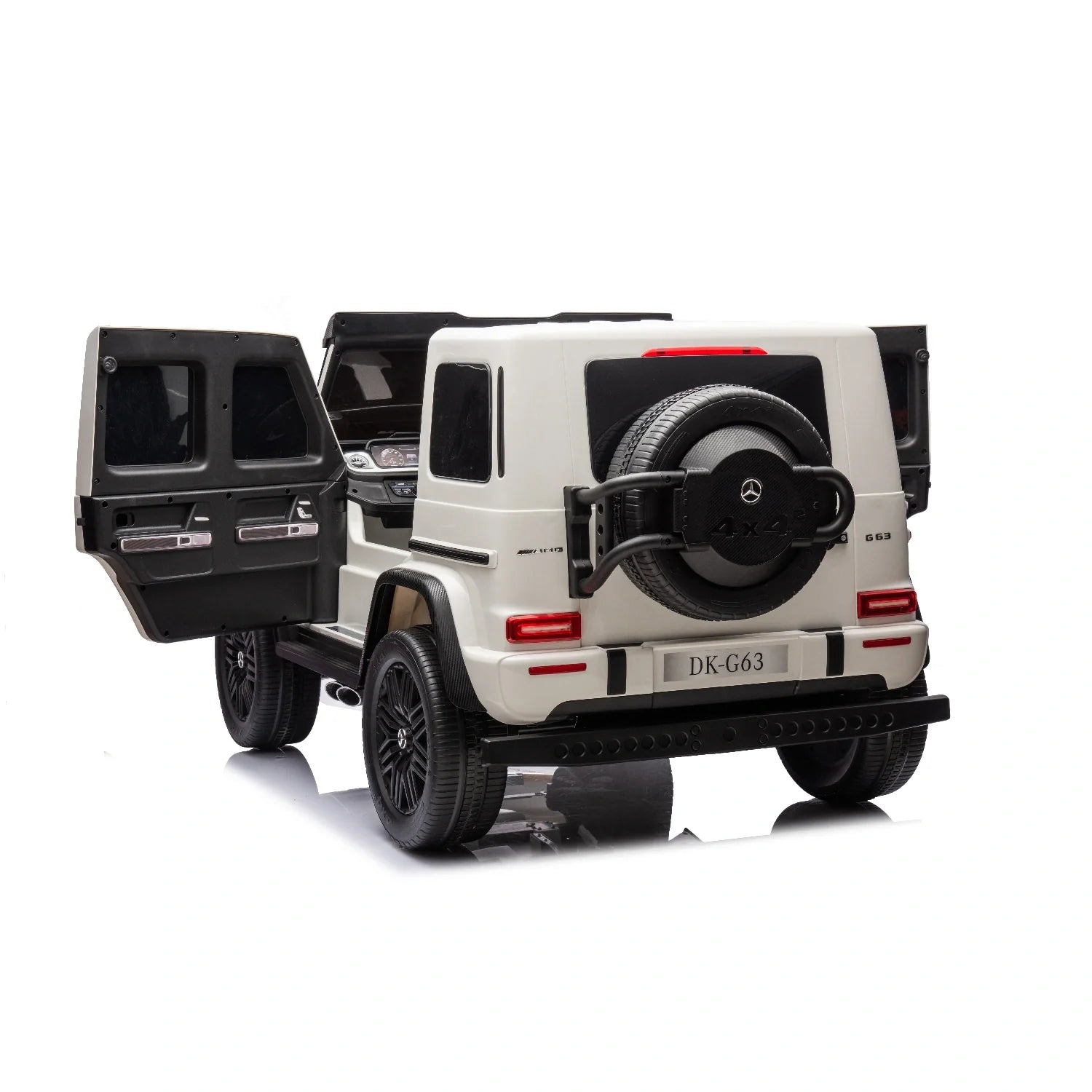 24V Mercedes-AMG G63 Kids 4WD Side-by-Side Ride-On Car – Two Seater