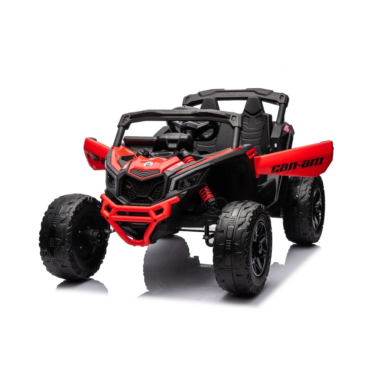 24V Can-Am Maverick UTV – Red 800W Kids 4WD Electric Off-Road Buggy